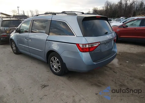 2012 Honda Odyssey Ex-L from USA, damaged, VIN 5FNRL5H62CB061053